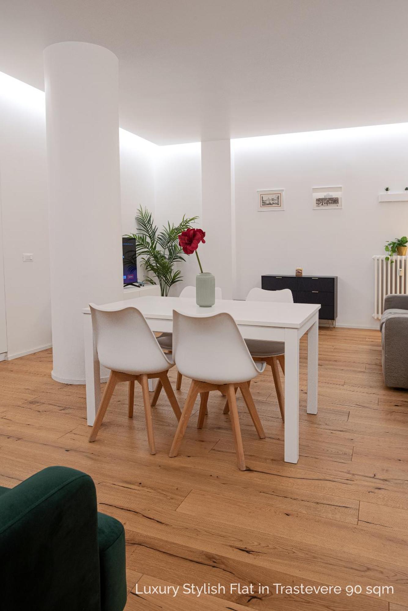 Lägenhet La Dolce - Luxury Stylish Flats In Trastevere 70-90sqm